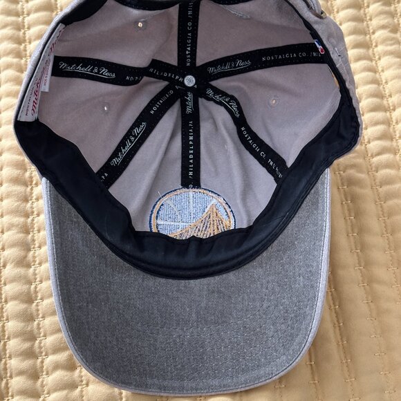 Golden State Warriors Hat Tan with Golden State Warrior Logo - Picture 4 of 7